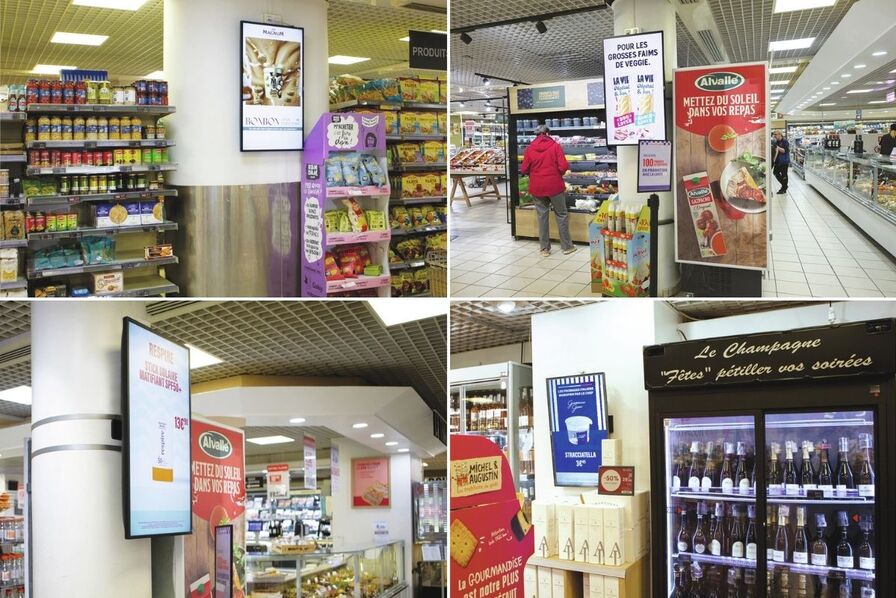 Publicité : Monoprix s’équipe à grande vitesse pour diffuser des campagnes en magasin