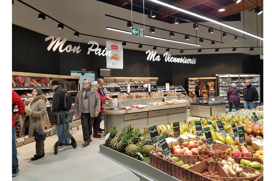 Les premières images (et impressions) sur Auchan Supermarché [Photos]