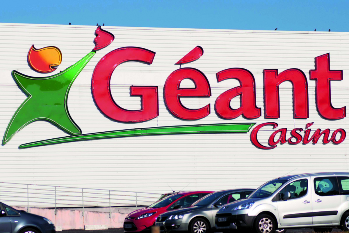 Casino vend deux Gant  Intermarch