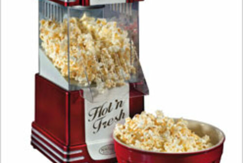 Popper à Pop-corn Vintage Prima Duck – Air Chaud – Blanc – 0.25L – Occasion