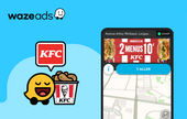 KFC & Waze : Des orchestrations nationales et locales pour booster le ROAS