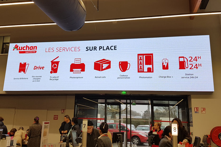 Les premières images (et impressions) sur Auchan Supermarché [Photos]