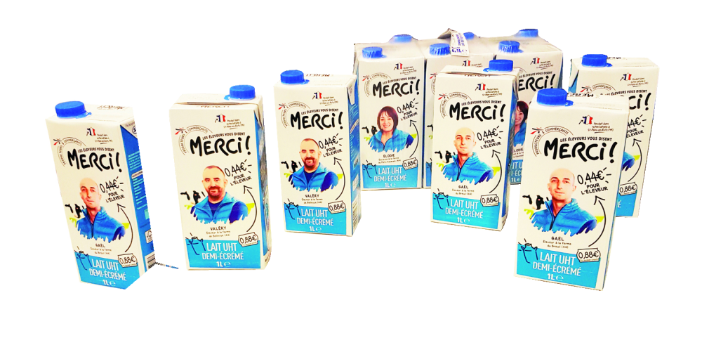 Briquette De Lait Nature 20 Cl Lactel