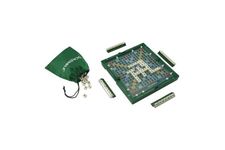 Scrabble De Voyage Luxe - Coffret Rigide Noir Complet - Parfait état