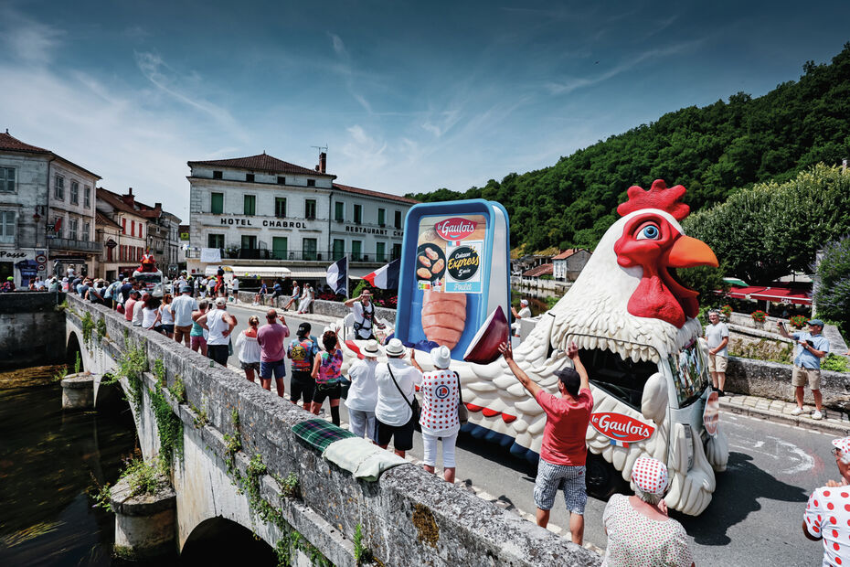 Porte-clés Vélo Le Gaulois Rouge - Tour De France 2025, Goodies Caravane