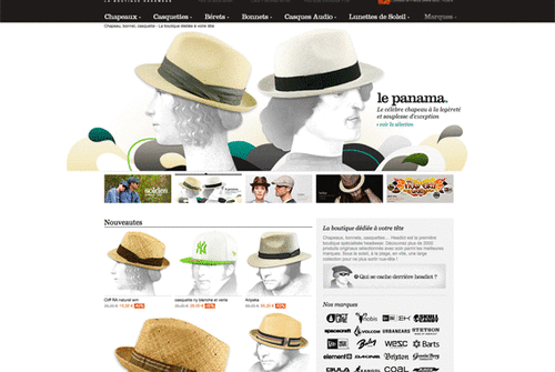 Headict.com : un site e-commerce à 